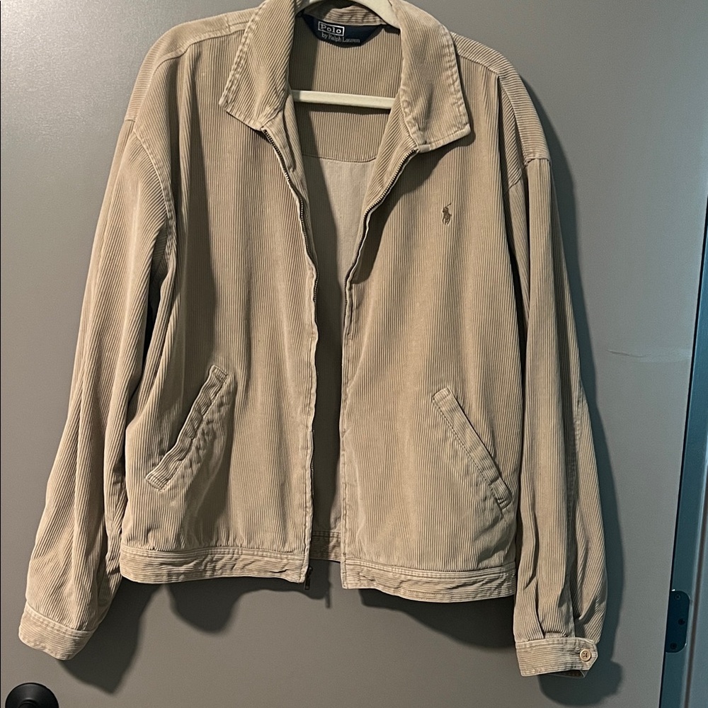 Ralph Lauren Tan Corduroy Jacket